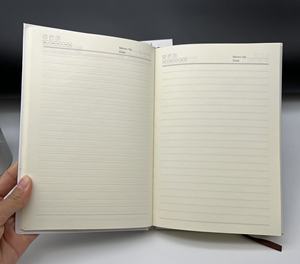 Cuaderno de cubierta dura A5 promocional, cuaderno personalizado con logotipo personalizado, diario, semanal, se acepta pequeña cantidad - Product Image 5