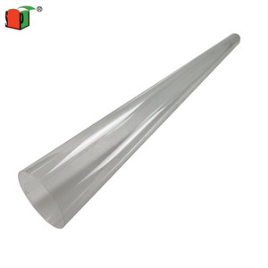 Materiale PVC di alta qualità libero rotondo di plastica del fiore di imballaggio del tubo - Product Image 3