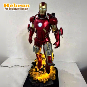 Statua di Iron Man Personalizzata in Scala 1:3, Figura d'Azione Marvel a Grandezza Naturale, Personaggio degli Avengers per Decorazione - Product Image 1
