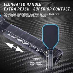 <span class=keywords><strong>Raquette</strong></span> de pickleball en fibre de carbone avec point de frappe optimal, tête de <span class=keywords><strong>mini</strong></span>-<span class=keywords><strong>raquette</strong></span> et manche extra long - Product Image 5