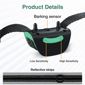 Collier anti-aboiement automatique rechargeable, dispositif d'entraînement pour chiens avec ajustement personnalisé pour animaux de compagnie - Product Image 3