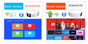 IHomemix 200 Inch Màn Hình 4K Video Giải Mã T269 Thông Minh Máy Chiếu Dual Band Wifi Android 9.0 Hifi Loa Chiếu - Product Image 2