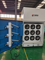 Collecteur de poussière laser à nettoyage pulsé automatique, faible bruit, haute efficacité 99,99 %, pour l'extraction des fumées de découpe laser à fibre CNC
