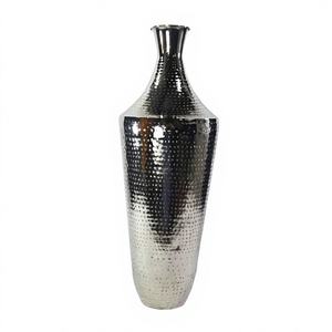 Support de pot de fleurs de table en fer forgé et laiton émaillé, design côtier moderne, écologique, pour décoration intérieure - Product Image 1