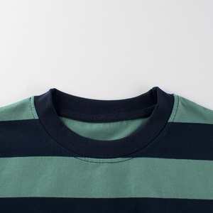 Camiseta de manga corta de algodón de manga corta con cuello redondo para niños - Product Image 5
