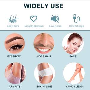 Mixed Procurement Low Price Wholesale Portable Facial Hair Remover Painless <b>Electric</b> <b>Shaver</b> - Product Image 2