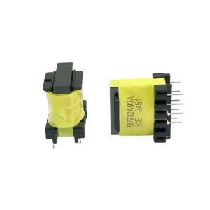 PCBマウントハードピン4 + 4垂直フェライトコア変圧器EF20高周波変圧器 - Product Image 4