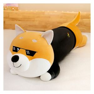 Peluche de canard géant souple personnalisée avec logo Animal en peluche jaune de haute qualité pour enfants Oreiller en peluche d'animal de la <span class=keywords><strong>ferme</strong></span> mignon en vrac vente en gros - Product Image 6