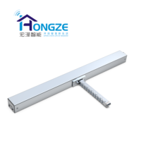 Ouvre-fenêtre automatique vertical en aluminium C28CK Hongze Smart Home, étanche, avec écran magnétique et pliable, design moderne