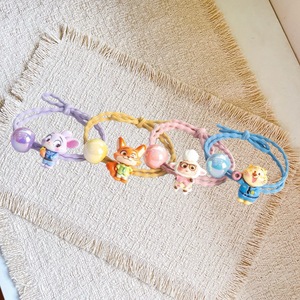 Nuovi Elastici per Capelli a Tema Animali Cartoon, Graziosi Accessori per Capelli con Volpe, Coniglio e <span class=keywords><strong>Capra</strong></span> per Bambini - Product Image 1