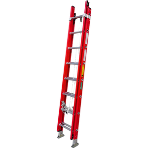 EN131 인증 산업 스타일 16ft-40ft FRP 접이식 사다리 야외 및 창고 사용을 위한 유리 섬유 확장 사다리 - Product Image 2