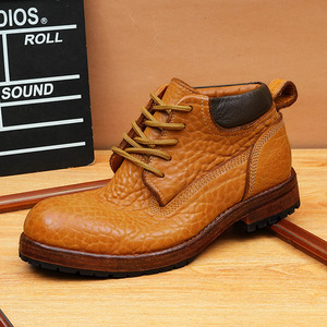 Zapatos Formales de Cuero de Lujo con Punta en Pico para Hombre, con Cordones, Color Marrón, Otoñales, Impermeables, para Bodas, Fiestas y Oficina - Product Image 5