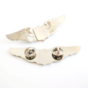 Alas de esmalte suave de aleación de zinc para avión, insignias de solapa, etiqueta, abrigo, pin de bolsillo - Product Image 4