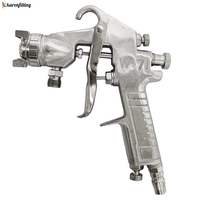 Pistol Semprot Cat Premium Bulk Supply Siphon Feed Power W-71 Cocok untuk Kompresor Udara untuk Perbaikan Otomotif, Perabotan, dan Pengecatan DIY