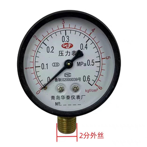 Pressostat avec manomètre 220V monophasé pour pompe à eau, alimentation automatique sans réservoir, coque en bronze moulé - Product Image 1