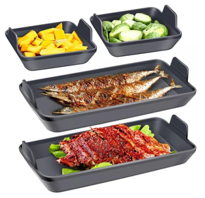 Moule à gâteau jetable pour la maison, cuisson facile, récipient alimentaire en silicone, non toxique, ensemble de 4 moules de cuisson pour four - Product Image 1