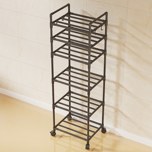 Temu <b>Kitchen</b> <b>Storage</b> Rack Multi Tier Trolley With Wheels For <b>Kitchen</b> Organization - Product Image 2