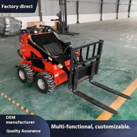 Nouveau chariot élévateur électrique multifonctionnel modèle JT-00 à chenilles, dimensions des fourches 1100x1100x1100mm, pour usage agricole