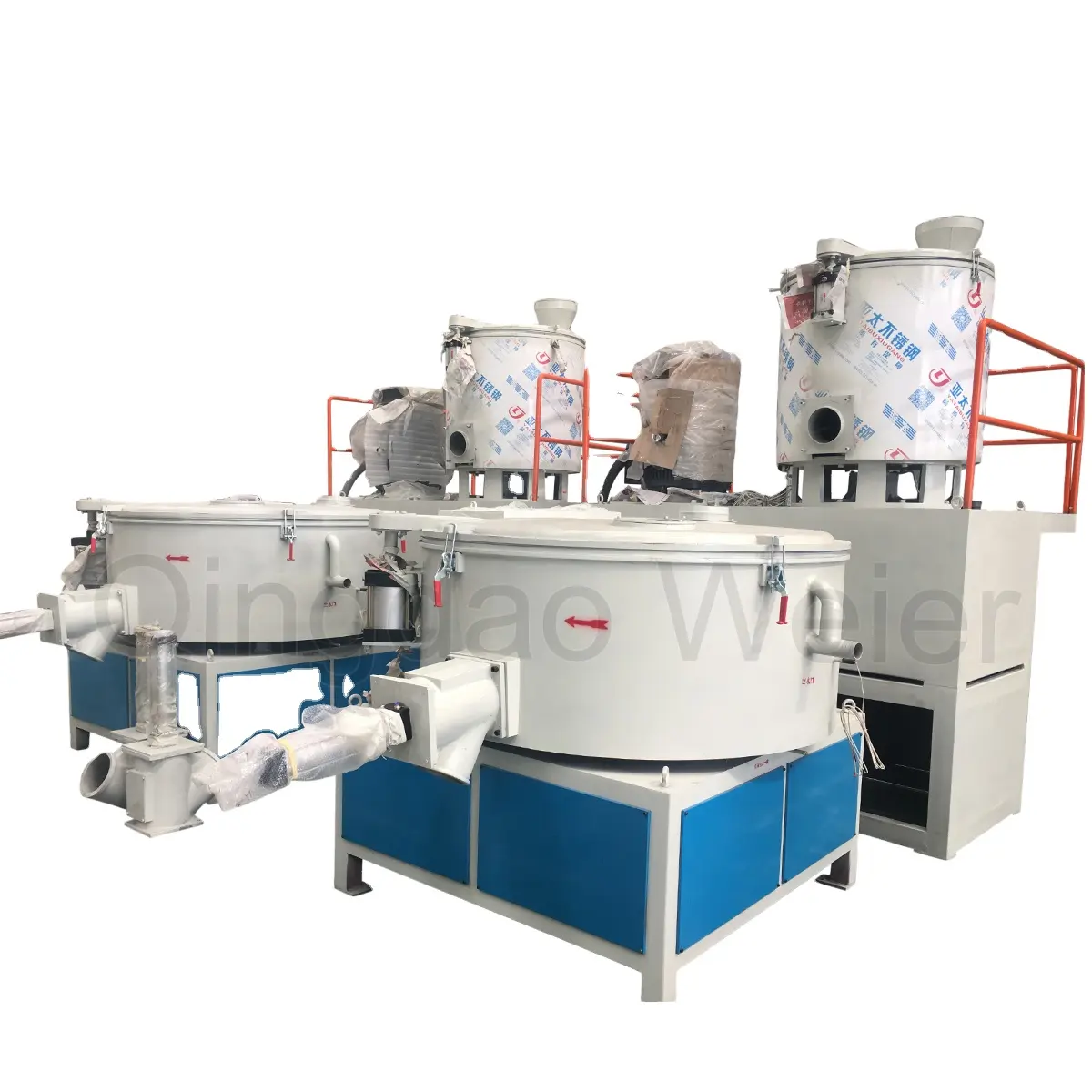 SHR Series 300 600 High Speed Plastic Cooling and Heating Mixer for PP PE PVC Power