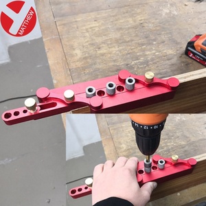 6 8 10mm in alluminio tassello giga Drill Guider <span class=keywords><strong>falegnameria</strong></span> in legno <span class=keywords><strong>per</strong></span> la lavorazione del legno - Product Image 6