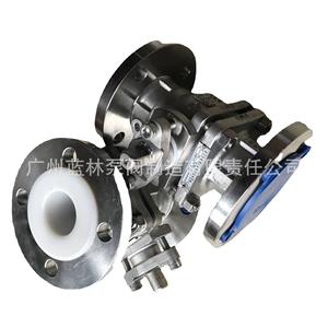 วาล์วบอลพลาสติกแบบสามทาง ดีไซน์หน้าแปลน พร้อมเกลียวใน PVC ไฟฟ้า - Product Image 2