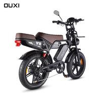USA EU Entrepôt Livraison à domicile 1000W 48V 30AH 20 pouces gros pneu adulte vélo électrique ville route électrique VTT V8 Ultra