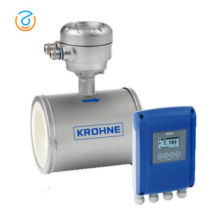 Medidor de Flujo Digital KROHNE de 4-20 MA Más Vendido para la Industria Alimentaria, Medidor de Flujo Higiénico OPTIFLUX 6050 - Product Image 6
