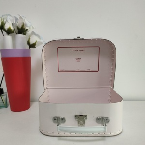 กระดาษแข็งสั่งทำกล่องจักรเย็บผ้ากระดาษเคลือบ CMYK กระดาษศิลปะการพิมพ์ลาย CMYK กระดาษแข็งสำหรับเทียนของขวัญกระเป๋าเดินทาง - Product Image 2