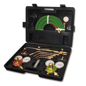 OXY-ACETYLENE <b>KIT</b> ECONOMICAL SET Plastic Box <b>Kit</b> for <b>Welding</b> and Cutting Tools - Product Image 2