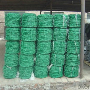 <span class=keywords><strong>Fil</strong></span> <span class=keywords><strong>de</strong></span> <span class=keywords><strong>fer</strong></span> barbelé anti-escalade <span class=keywords><strong>de</strong></span> haute qualité, 1,8 mm 2 mm, 2 brins, recouvert <span class=keywords><strong>de</strong></span> PVC, bobine <span class=keywords><strong>de</strong></span> 500 m pour usage agricole - Product Image 5