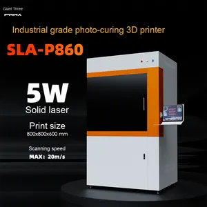 Impresora 3D de Alta Precisión de Grado Industrial Juying P860, Material de Resina Fotosensible Láser de Curado por Luz, Nueva Tecnología SLA con Nivelación Automática - Product Image 5