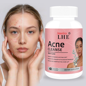 Suplemento para el Acné Shecome al por Mayor, Fabricante de Productos para el Cuidado de la Piel con Vitamina A y Mezcla de Hierbas para una Piel Clara, 90 Cápsulas - Product Image 1