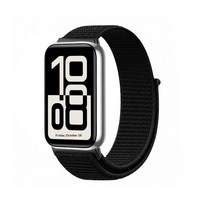 Sangle de remplacement en nylon à boucles auto-agrippantes avec connecteurs métalliques pour Honor Band 11 / Honor Band 11 Pro, bracelet de sport réglable