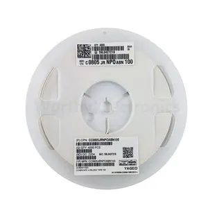 Condensador de cerámica multicapa, componentes electrónicos, 0805, 200V, 10pF, C0G, 5% SMD, CC0805JRNPOABN100