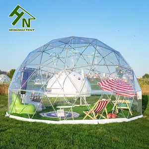 Guangzhou PVC Garden Pavilion / Circus Round Small Sleeping Tent for Sale
