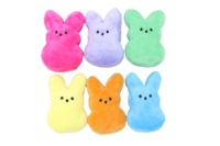 Mignon doux en peluche peluche peep lapin en peluche lapin de pâques peep lapin jouet
