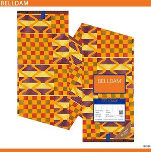 Nouvel Arrivage Tissu Wax Super Glitter 100% Coton Grand Super Gold Wax Africain en Jersey Sergé, Fil Peigné, Technique de Tissage, Lavé - Product Image 5