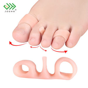 JOGHN-Gel de Yoga para hombre, Corrector de <span class=keywords><strong>dedos</strong></span> de cinco <span class=keywords><strong>dedos</strong></span>, esparcidor de pies de silicona, separador de <span class=keywords><strong>dedos</strong></span> de 2 agujeros - Product Image 3