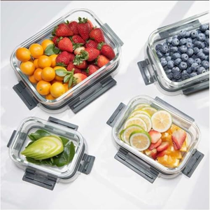 Couvercle de bol en silicone sans BPA 2L, joint d'étanchéité, matériau de qualité alimentaire, boîte à bento en verre, couvercle de boîte à lunch en plastique, logo personnalisable - Product Image 4