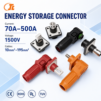 Connecteur de batterie haute tension 1500V à angle droit 70A-500A pour système de stockage d'énergie