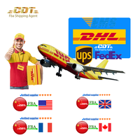 Livraison express DHL LCL, service FBA porte-à-porte, agent logistique Shenzhen, livraison directe aux États-Unis et au Royaume-Uni