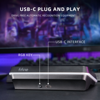 Contrôleur de streaming Fifine D6 avec 15 boutons programmables pour console de jeu et PC, contrôleur de streaming programmable pour joueurs