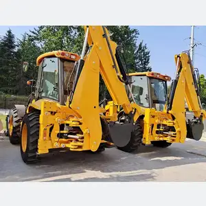 バックホーローダー中国カスタム4WD JCB4CXバックホーローダー掘削機