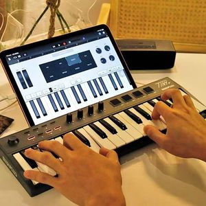 Midiplus Mini + 32 Key Xách Tay Mini USB Bàn Phím MIDI Điện Tử Organ Với Bện Cáp Nhạc Cụ Phụ Kiện - Product Image 6