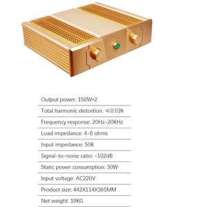 BRZHIFI <span class=keywords><strong>FM300A</strong></span> Klon FM Serie High-End Hi-Fi 150W*2 Heimkino-Verstärker Perfekt für Heimkinos & Live-Musik - Product Image 5