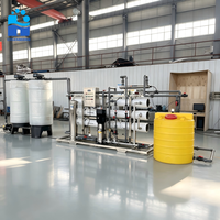 Machines de traitement d'eau potable par osmose inverse RO 1000-10000 LPH pour robinet/puits/forage