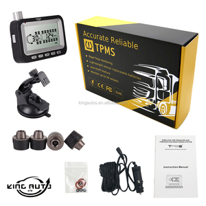 Sensores Digitales TPMS para Camiones, Sistema de Monitoreo de Presión de Neumáticos con Alarma en Tiempo Real, Pantalla LCD <span class=keywords><strong>Kingauto</strong></span> KA2000 - Product Image 3