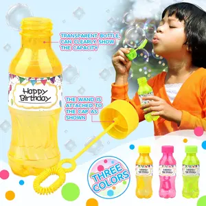 (Only for US customers) TOY Life 24PCS Classic Outdoor Activity Mini Colorful Party Favors Bubble Blowing Toy with Bubble Water