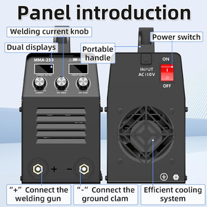 <span class=keywords><strong>Saldatrice</strong></span> Portatile Mini ad Alta Potenza Inverter ad Arco IGBT Esab DC 110V/220V 200/250A Macchina per Saldatura a <span class=keywords><strong>Filo</strong></span> di Rame Motore DC da 200A Nominali - Product Image 5