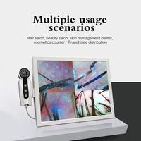 Nouvel analyseur capillaire et cutané HD 5 en 1 pour le cuir chevelu et les follicules pileux, idéal pour les salons de beauté et l'analyse faciale – Appareil de beauté